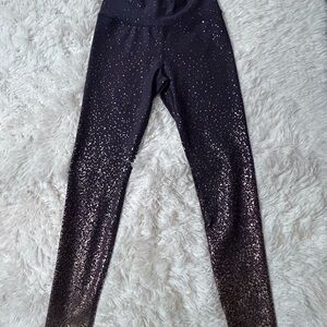 Lifetime Navy Leggings with Rose Gold Accents